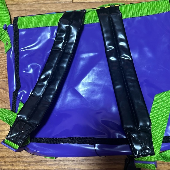 Vintage 90s Lisa Frank Smiley Messenger Bag - Picture 7 of 8